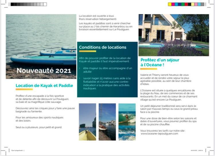 L'Oceane Bed & Breakfast Le Pouliguen Exterior photo